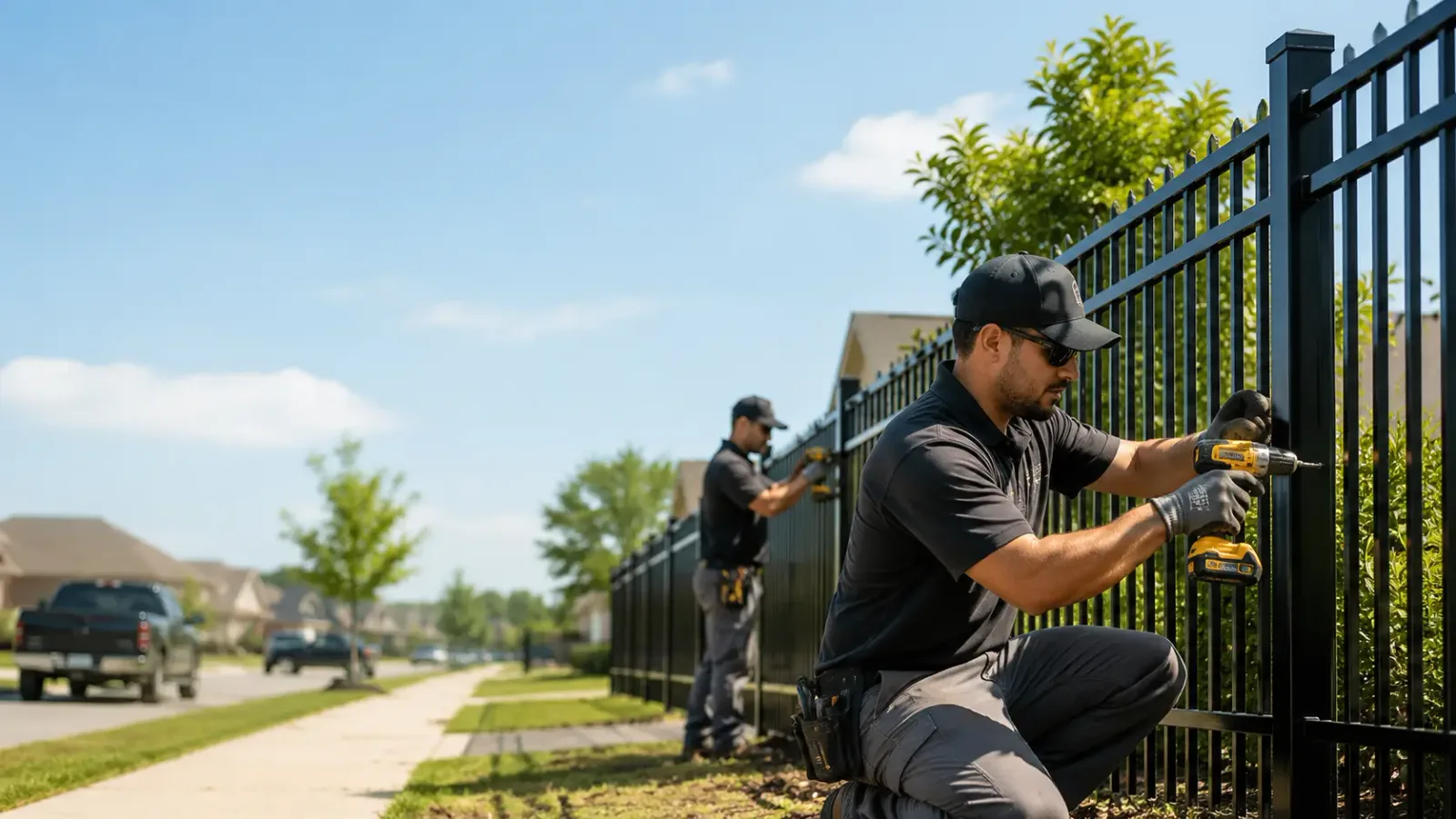 Metal Fence Installation in Jamaica, IA